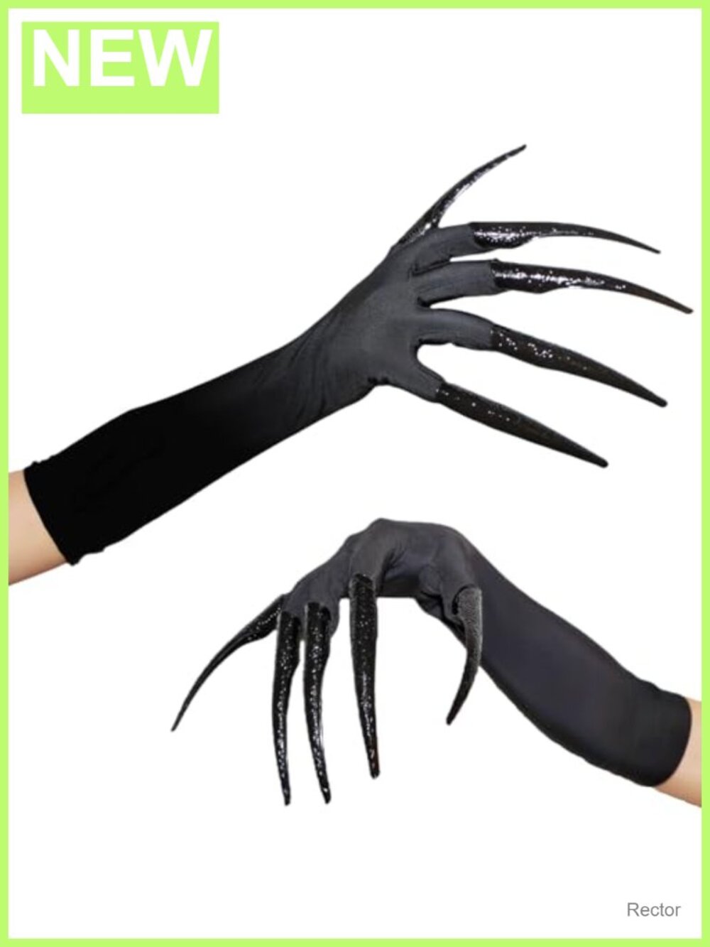 Long Finger Claw Gloves Halloween Paw Gloves Scary Vampire Witch Demon